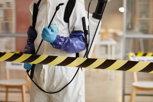 Professional Blood Cleanup technician working in Sidney, IL